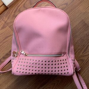 Kiss Me Couture Juicy Couture Pink Backpack Rhinestone Medium Size Accessories